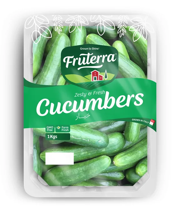 Fruterra cucumbers pack