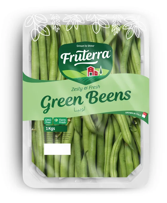 Fruterra green beans pack
